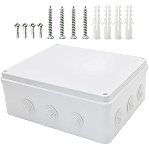 MAKERELE HR-RT300250120 white IP65 ABS junction box 11.8 x 9.8 x 4.7 in