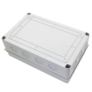 MAKERELE IP65 Waterproof Distribution Protection Box, ABS Plastic Transparent Cover, Outdoor Distribution Box for Indoor Wall Circuit Breaker MKHT-Way Series Makerele
