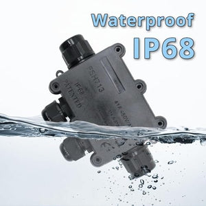 MAKERELE Outdoor Open Splice Boxes IP68 4 Way Underground Waterproof Electrical Splice Box MAKERELE