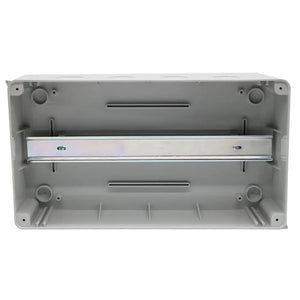 MAKERELE IP65 Waterproof Distribution Protection Box, ABS Plastic Transparent Cover, Outdoor Distribution Box for Indoor Wall Circuit Breaker MKHT-Way Series Makerele