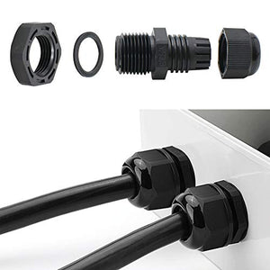 MAKERELE Waterproof Junction Box Outdoor Junction Box ABS Plastic Waterproof Universal Electrical Project Box MAKERELE