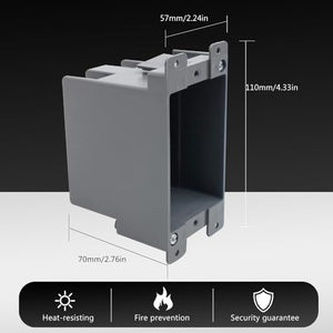 MAKERELE old work electrical outlet box for remodel switch and receptacle installations