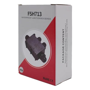 MAKERELE Outdoor Open Splice Boxes IP68 4 Way Underground Waterproof Electrical Splice Box MAKERELE