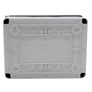 MAKERELE IP65 Waterproof Distribution Protection Box, ABS Plastic Transparent Cover, Outdoor Distribution Box for Indoor Wall Circuit Breaker MKHT-Way Series Makerele