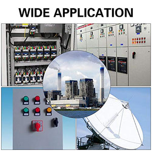 MAKERELE Plastic Waterproof Adjustable NPT Cable Connectors Kit Cable Glands Nylon Joints With Gaskets MAKERELE