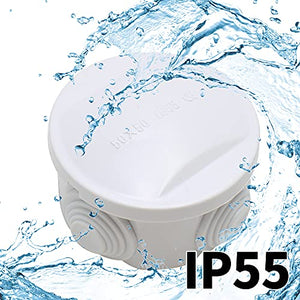 MAKERELE ABS Plastic Waterproof Dustproof Electrical Junction Box Universal Waterproof Enclosure for Electronics MAKERELE