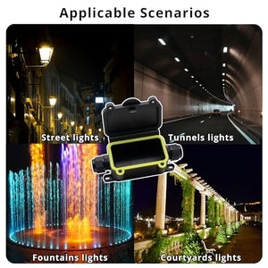 MAKERELE Mini Junction Box Outdoor Waterproof IP68 Underground Electrical Junction Box Maximum Inner Diameter 8mm MAKERELE