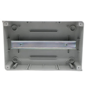 MAKERELE IP65 Waterproof Distribution Protection Box, ABS Plastic Transparent Cover, Outdoor Distribution Box for Indoor Wall Circuit Breaker MKHT-Way Series Makerele