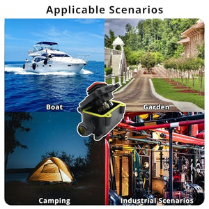 MAKERELE Inline Cord Switch AC 20A-125V 16A-250V Inline Power Switch Mountable Waterproof Electrical On Off Switch MAKERELE