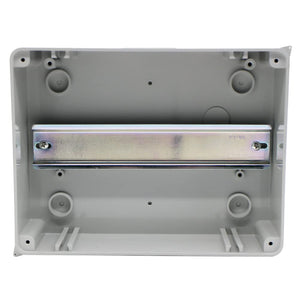 MAKERELE IP65 Waterproof Distribution Protection Box, ABS Plastic Transparent Cover, Outdoor Distribution Box for Indoor Wall Circuit Breaker MKHT-Way Series Makerele