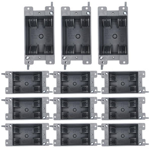 MAKERELE 14 cu in 1-gang old work electrical box, 12-pack