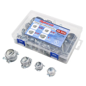 MAKERELE 32-piece clamp type cable connector mixed kit