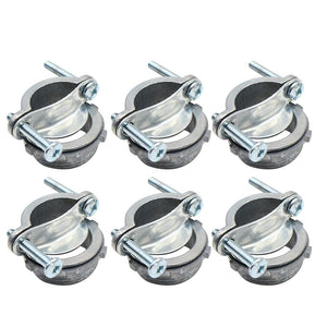 MAKERELE 1 inch clamp type cable connectors, 6-pack