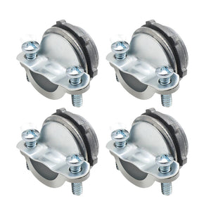 MAKERELE 1/2 inch clamp type cable connectors, 4-pack