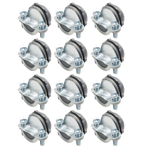 MAKERELE 1/2 inch clamp type cable connectors, 12-pack