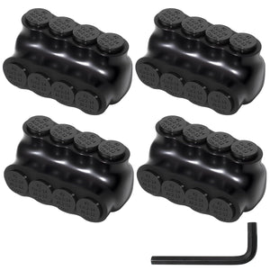 MAKERELE single-sided insulated multi-tap connector with 5/32 in. hex key, 4-port, 2-14 AWG, 4-pack