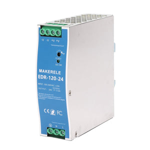 MAKERELE EDR120-24 DIN rail power supply