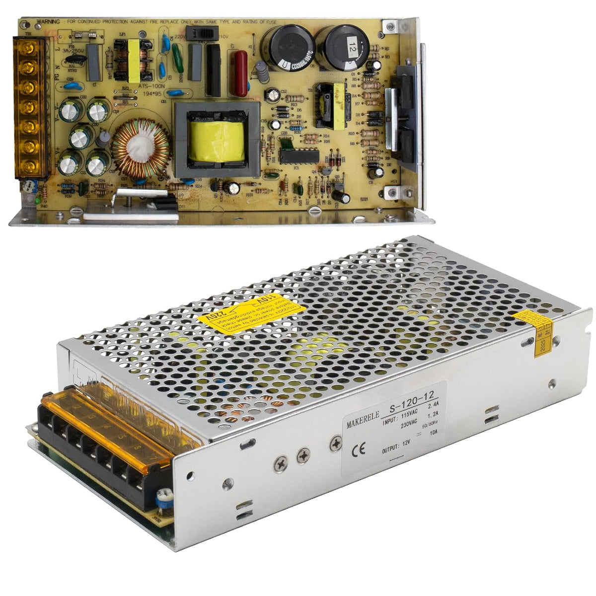 MAKERELE enclosed switching power supply S120-12