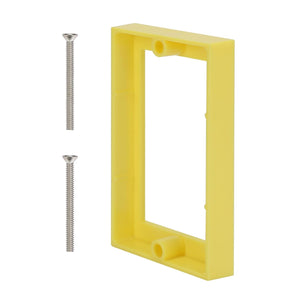 MAKERELE 1-gang outlet box extender, 1/2 in, yellow