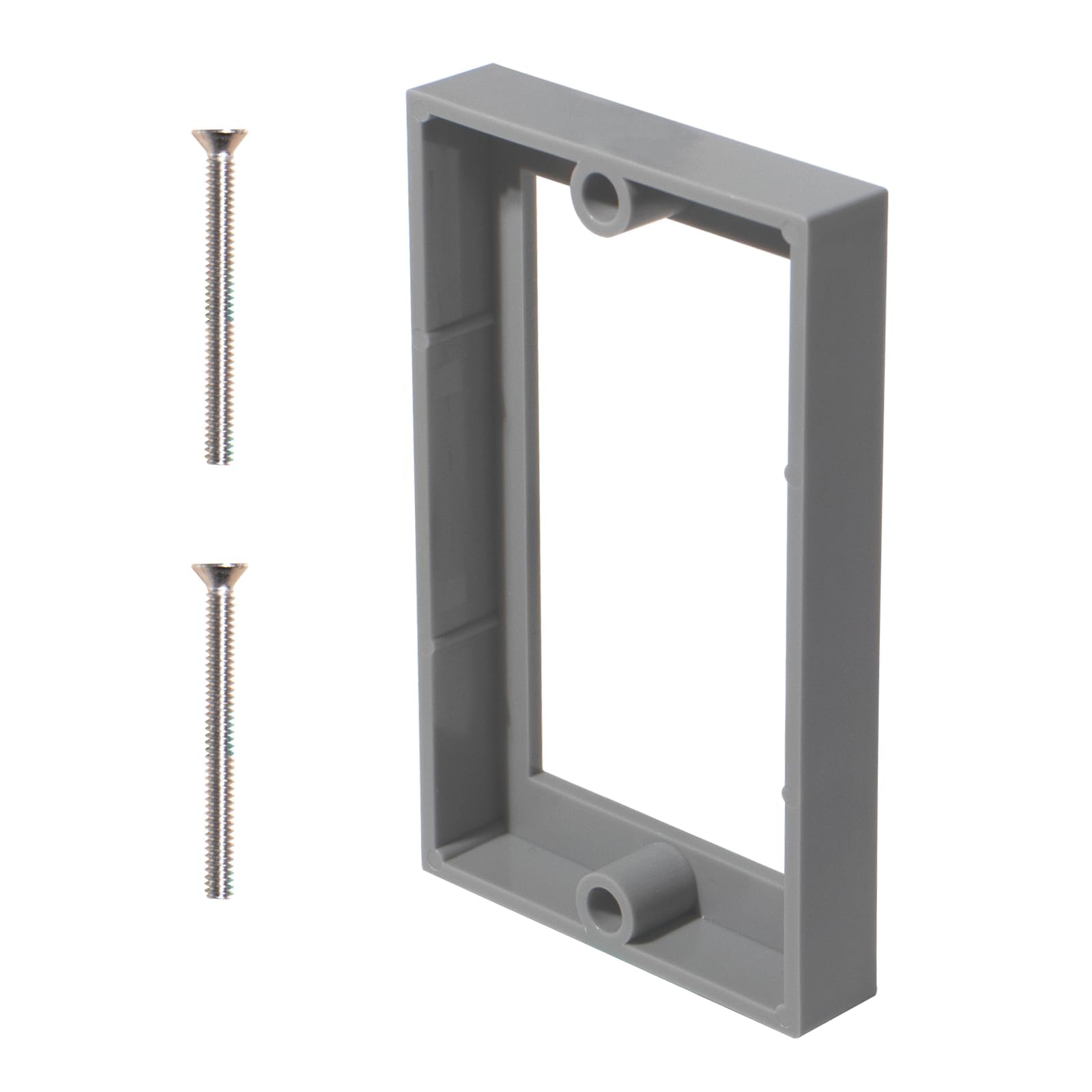 MAKERELE 1-gang 1/2 inch gray outlet box extender, 1-pack