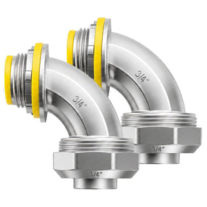 MAKERELE 90-degree liquid-tight connector, 3/4 in.