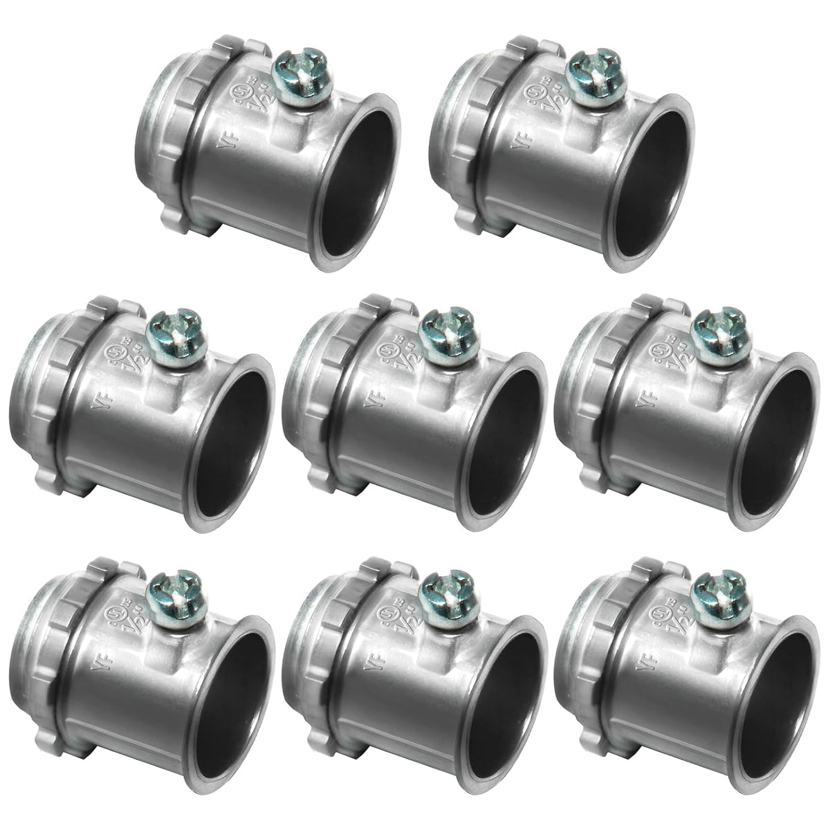 MAKERELE 1/2 in. EMT set screw connector, zinc die cast
