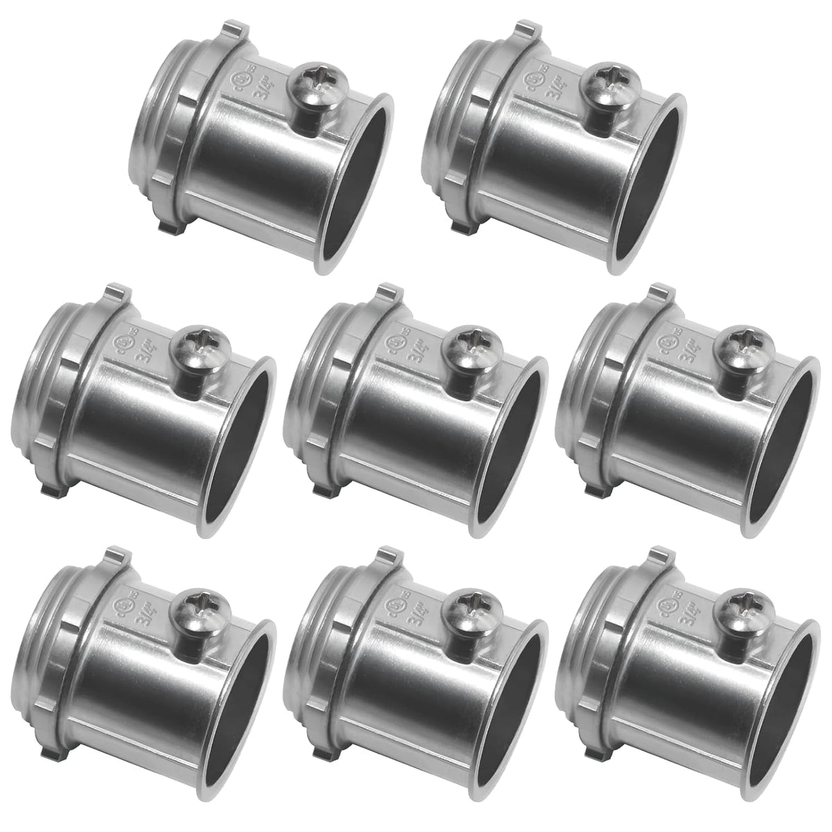 MAKERELE 3/4 in. EMT set screw connector, zinc die cast