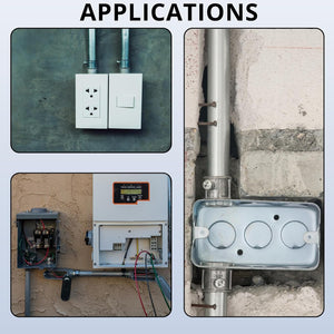 EMT set screw connector application examples
