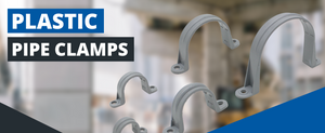 PVC two-hole pipe clamp family overview