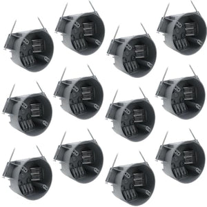 MAKERELE 20.3 cu in new work round electrical ceiling boxes 12-pack