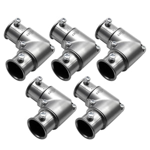MAKERELE 1 inch EMT 90 degree inside corner pull elbow, zinc die cast