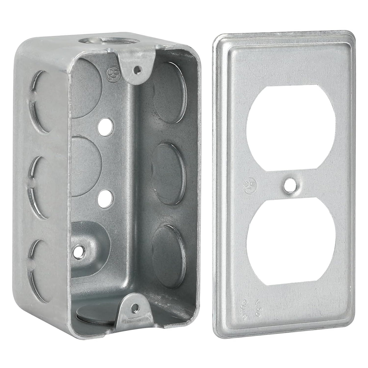 MAKERELE metal electrical handy box with cover