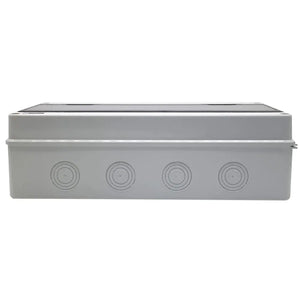 MAKERELE IP65 Waterproof Distribution Protection Box, ABS Plastic Transparent Cover, Outdoor Distribution Box for Indoor Wall Circuit Breaker MKHT-Way Series Makerele