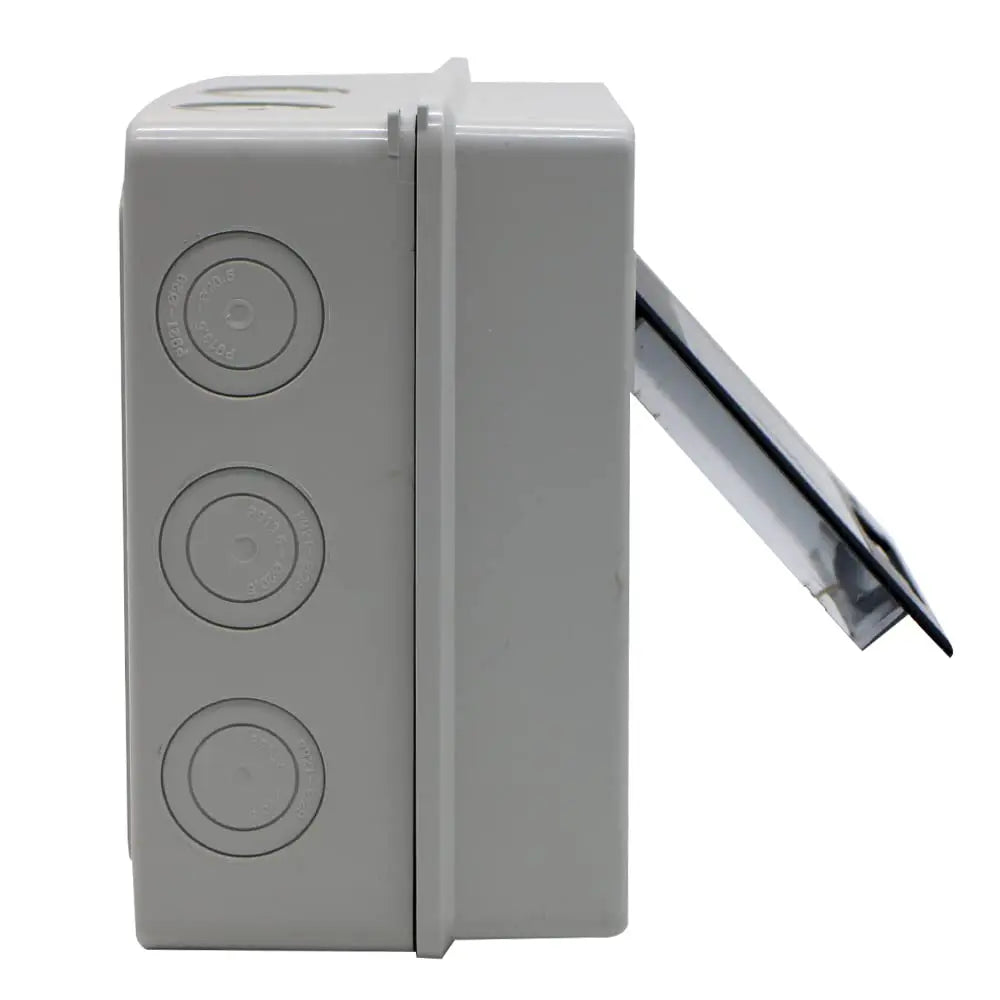 MAKERELE IP65 Waterproof Distribution Protection Box, ABS Plastic Transparent Cover, Outdoor Distribution Box for Indoor Wall Circuit Breaker MKHT-Way Series Makerele