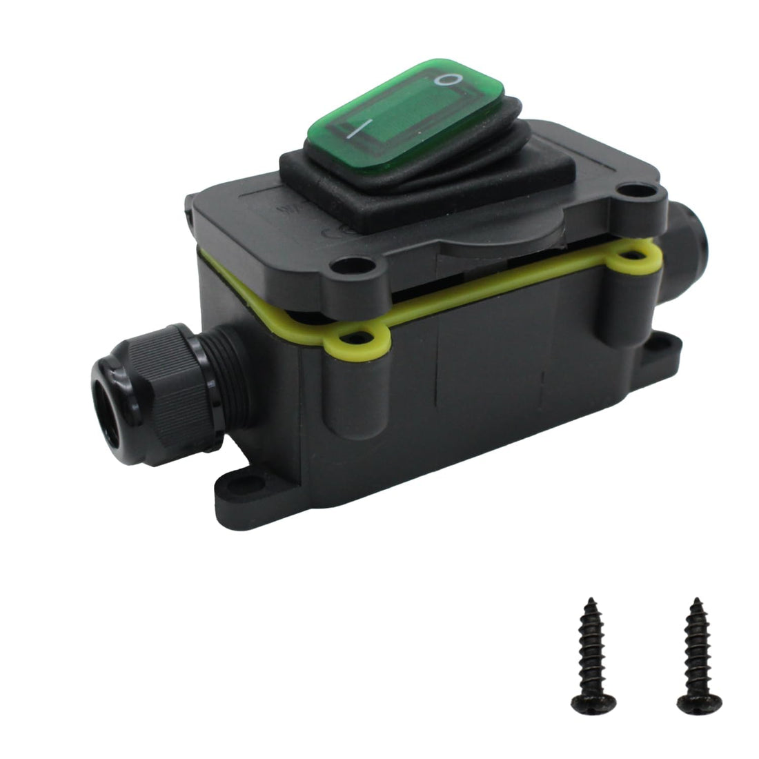MAKERELE Inline Cord Switch AC 20A-125V 16A-250V Inline Power Switch ...