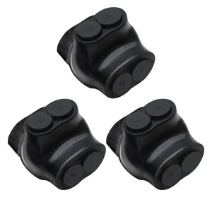 MAKERELE QMS D4 2-port insulated multi-tap connectors, 3-pack, SKU MK-QMS-D4-2-3PC