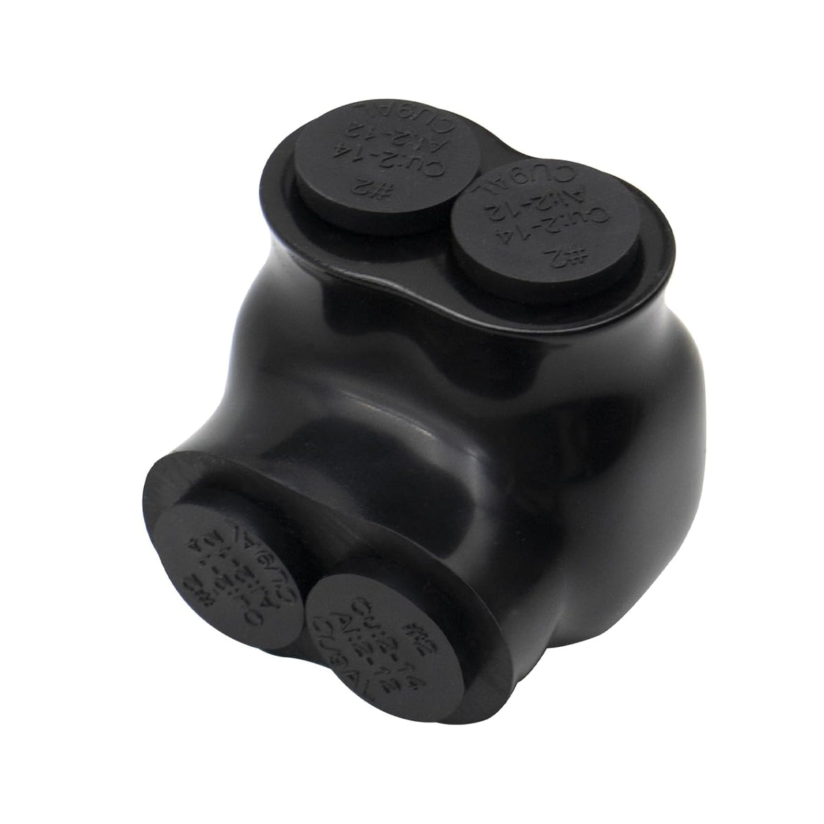 MAKERELE single-sided insulated multi-tap connector, 2-14 AWG, 2-port