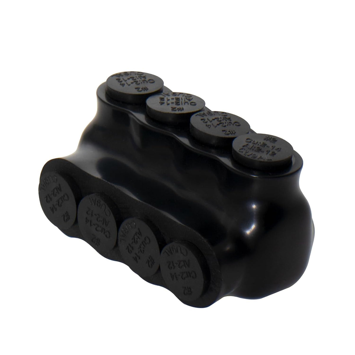 MAKERELE single-sided insulated multi-tap connector, 2-14 AWG, 4-port