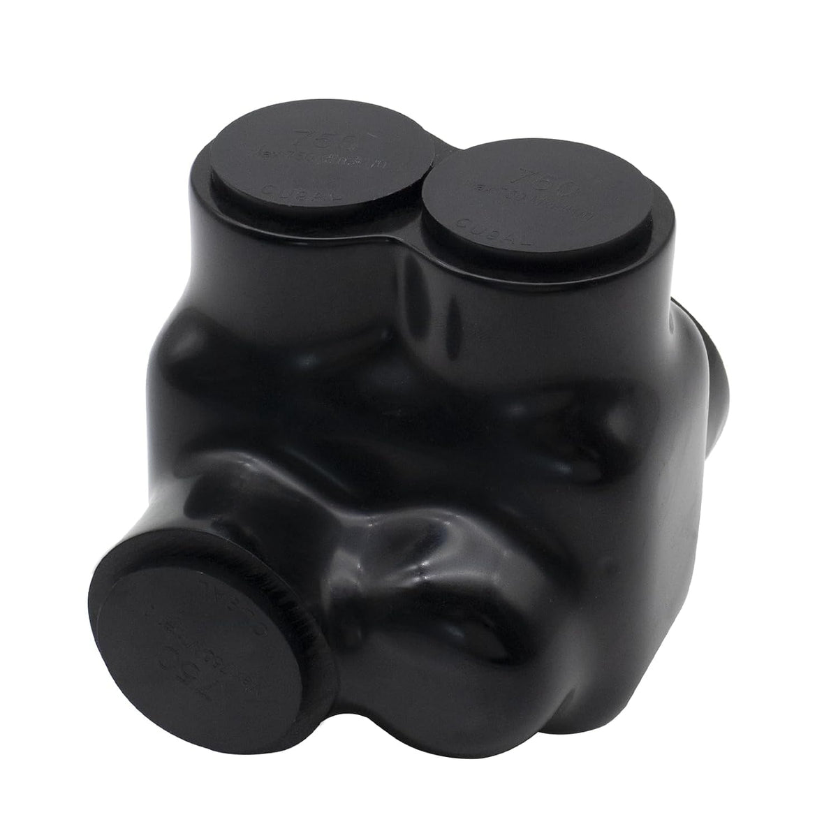 MAKERELE single-sided insulated multi-tap connector, 750-1/0 AWG, 1-port, 1-pack