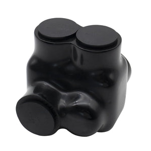 MAKERELE single-sided insulated multi-tap connector, 750-1/0 AWG, 1-port, 1-pack