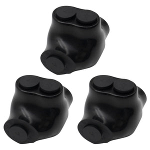 MAKERELE single-sided insulated multi-tap connector, 4-14 AWG, 1-port, 3-pack