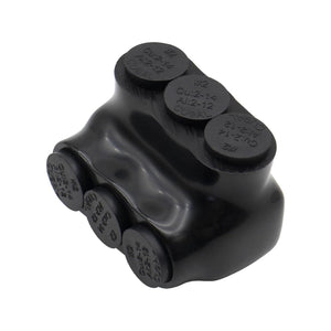 MAKERELE single-sided insulated multi-tap connector, 2-14 AWG, 3-port