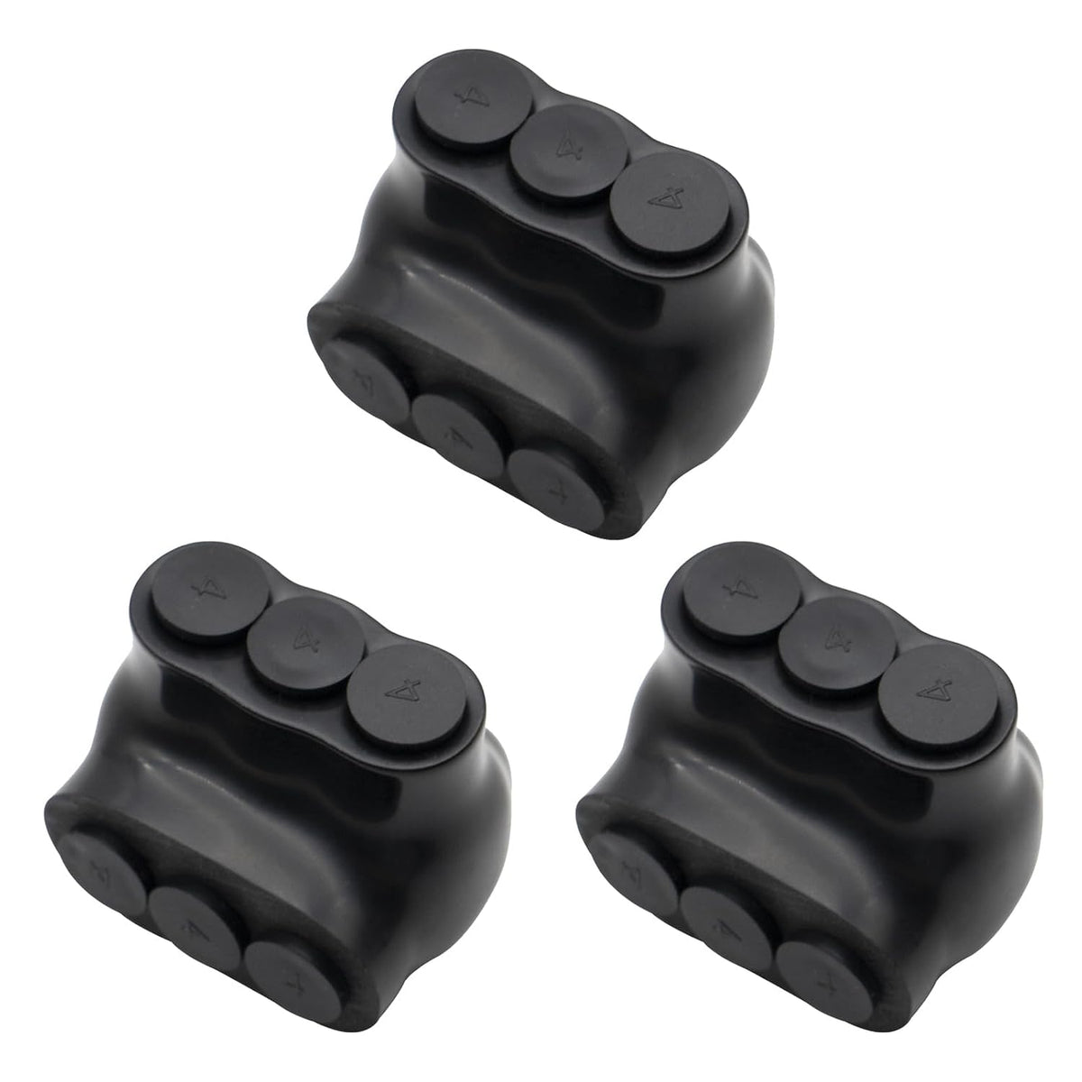 MAKERELE single-sided insulated multi-tap connector, 4-14 AWG, 3-port, 3-pack