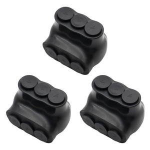 MAKERELE single-sided insulated multi-tap connector, 4-14 AWG, 3-port, 3-pack