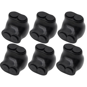 MAKERELE single-sided insulated multi-tap connector, 4-14 AWG, 2-port, 6-pack
