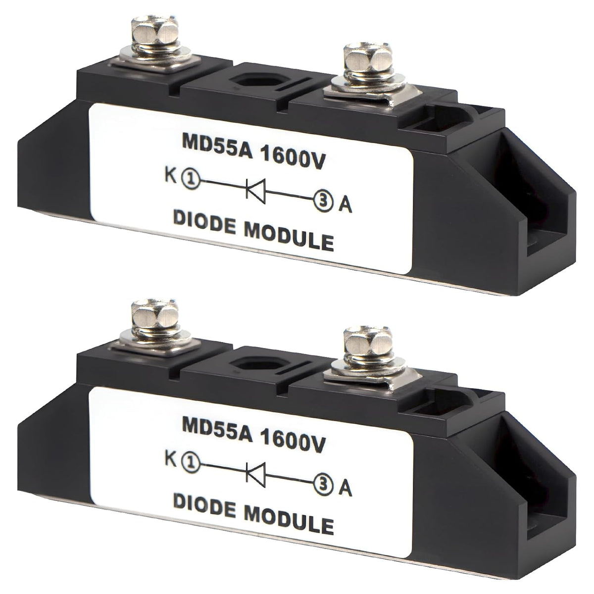 MAKERELE MD55A solar blocking diode module, 2-Pack
