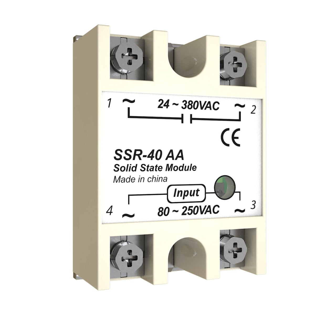 MAKERELE YM series solid state relay module 40A-AA, 1-pack