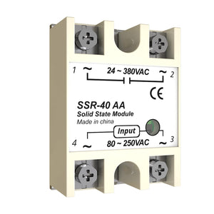 MAKERELE YM series solid state relay module 40A-AA, 1-pack