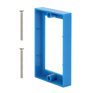 MAKERELE 1-gang outlet box extender, 1/2 in, blue
