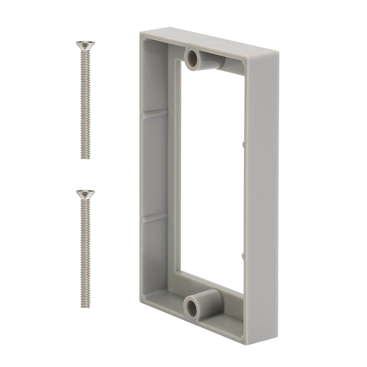 MAKERELE 1-gang outlet box extender, 1/2 in, grey